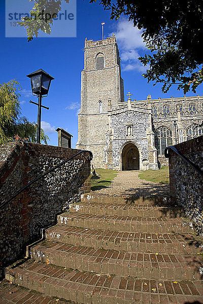 Kirche der Heiligen Dreifaltigkeit  Blythburgh  Suffolk  England eine der ältesten christlichen Stätten in Ost-England