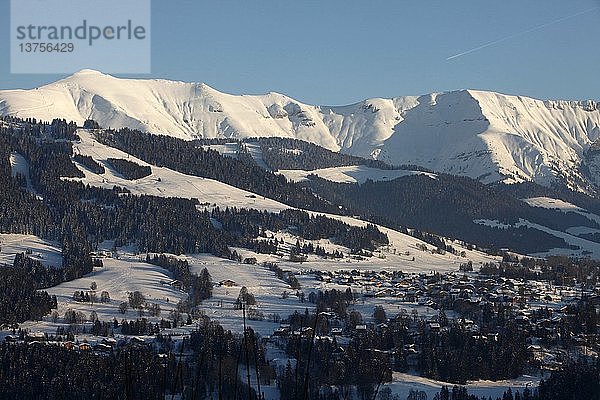 Mont-Blanc-Gebirge  Mont d´Arbois in MZg?ve  Frankreich.