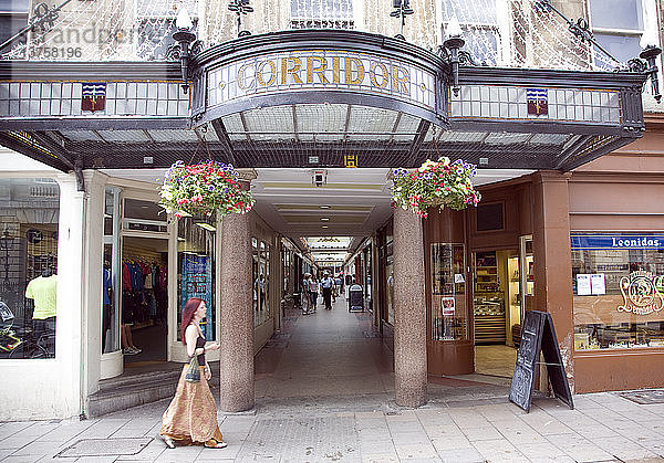 The Corridor Einkaufspassage  Bath  England