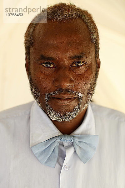 Somalischer Flüchtling im Lager Choucha