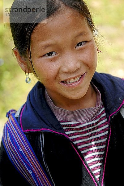 Hmong-Mädchen  Sapa  Vietnam.