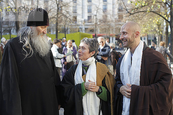 Interreligiöse Versammlung für den Frieden in Paris