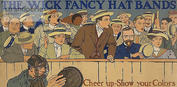 Wick Fancy Hutbänder 1910