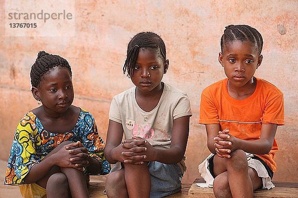 Afrikanische Kinder  Lome  Togo.