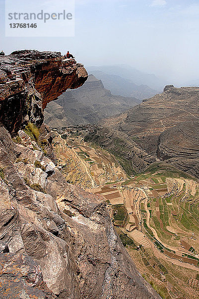 Felsformation über dem BaiT Muni-Tal