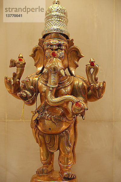 Ganesh-Statue in einem Hindu-Tempel