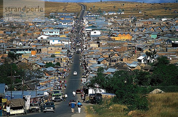 Stadt Ilakaka  Ilakaka  Madagaskar.