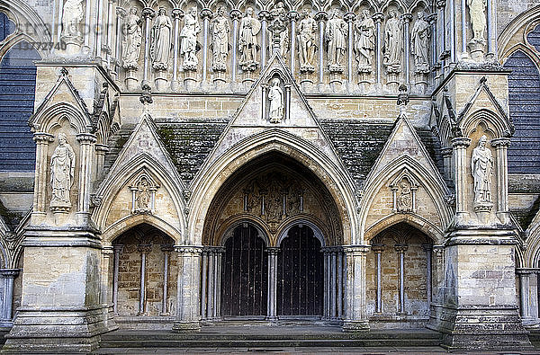 Kathedrale von Salisbury  Wiltshire  England