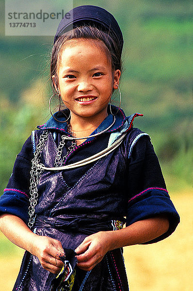Hmong-Mädchen in der Region Sapa