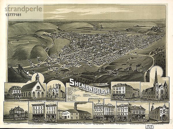 Shenandoah  Pennsylvania 1889 1889