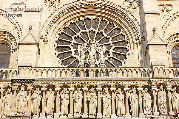 Paris Notre Dame Kathedrale Westflügel  Galerie der Könige '