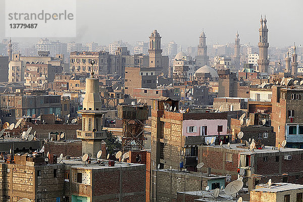 Dächer und Minarette von Kairo