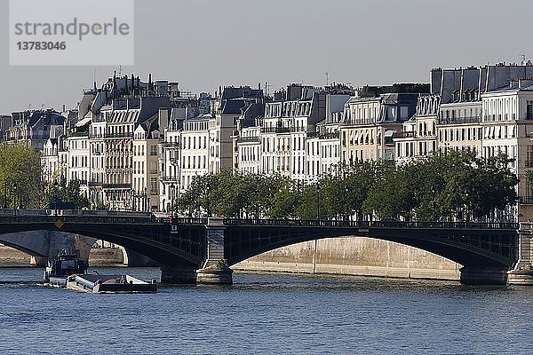 Paris  Sullys-Brücke  Ile Saint-Louis.