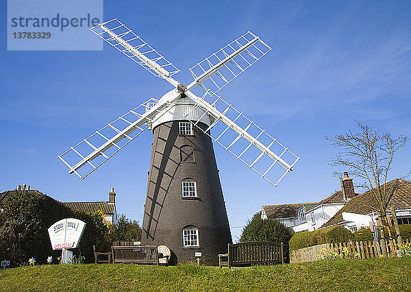 Windmühle Stow Mill  Mundesley  Norfolk  England