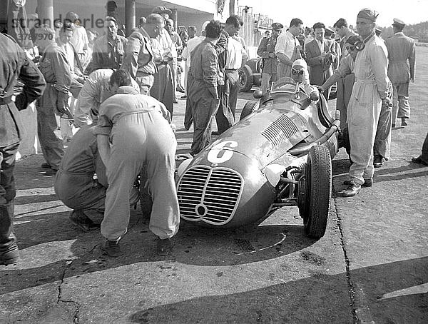Italienischer GP in Monza  1940er Jahre.