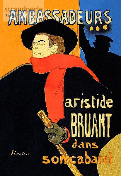 Ambassadeurs: Aristide Bruant in seinem Kabarett