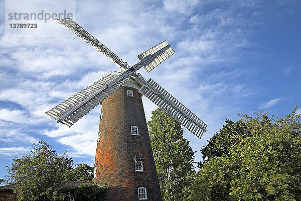 Buttrums Mill  Windmühle  Woodbridge  Suffolk  England.