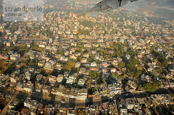 Luftaufnahme von Pokhara