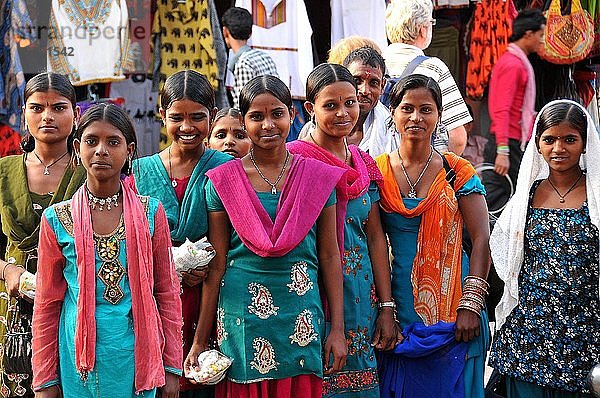 Rajasthanische Frauen.
