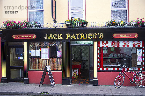 Jack Patrick´s Metzgerei und Restaurant  Castletownbere  Grafschaft Cork  Irland