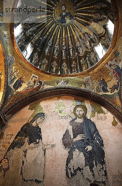 Museum der Kirche von Chora  das Mosaik von Chalke Jesus