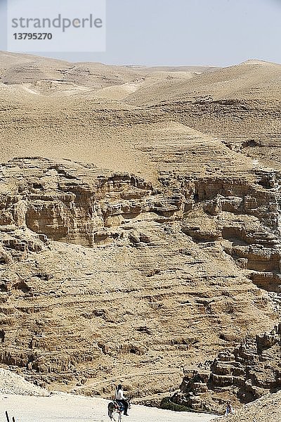 Judäische Wüste  Wadi Qelt Tal.