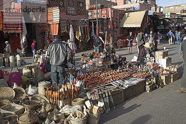 Märkte in der Medina  Marrakech  Marokko
