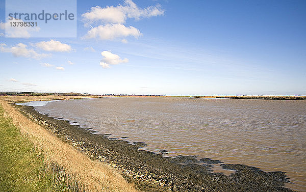 Fluss Ore und Havergate Island  Boyton  Suffolk