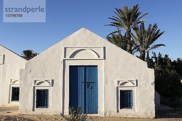 Traditionelles Jerba-Haus  Midoun  Tunesien.