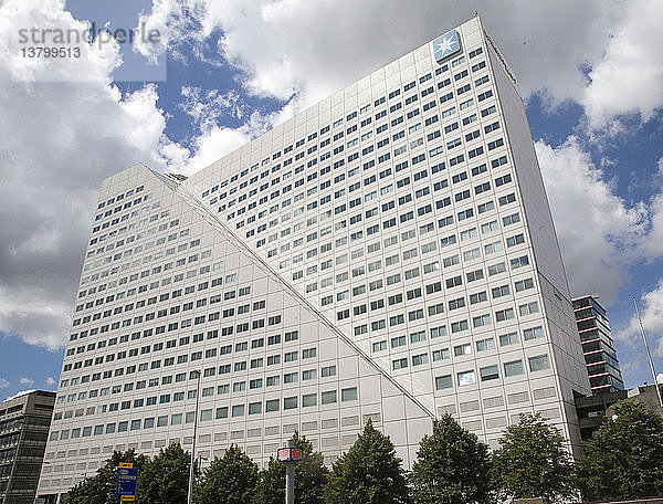 Gebäude der Willemswerf Nedlloyd Schifffahrtsgesellschaft  Rotterdam  Niederlande