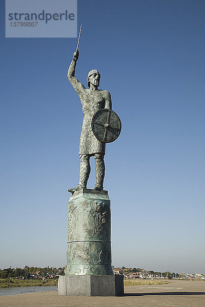 Bronzestatue  Maldon  Essex  England