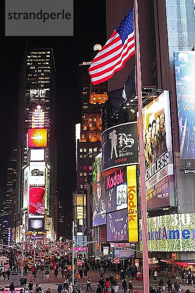 Times Square   New York  Vereinigte Staaten.