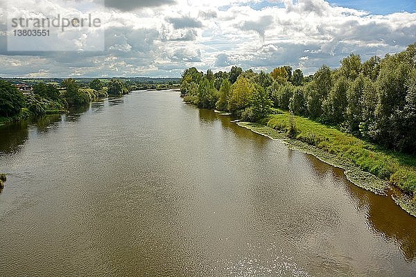 Die Loire im Departement Saone et Loires  Frankreich.