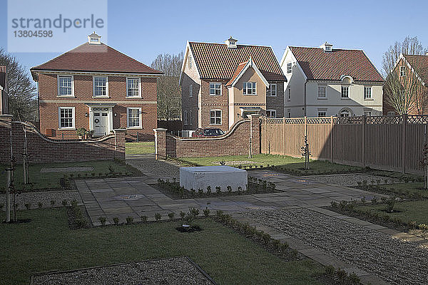 Neue Wohnungen im Maharishi Garden Village  Rendlesham  in der Nähe von Woodbridge  Suffolk