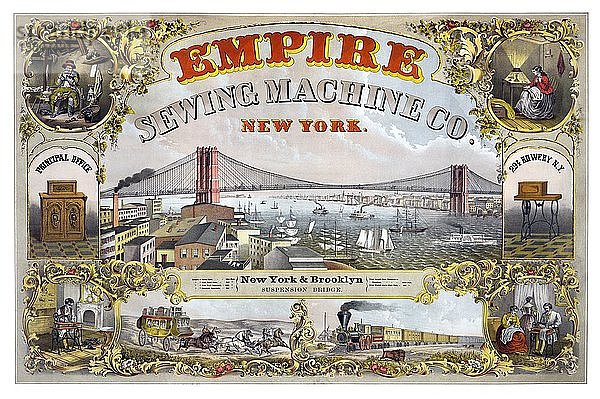 Empire-Nähmaschinengesellschaft 1870