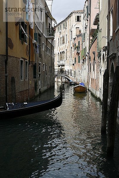 Kanal von Venedig  Venedig  Italien.