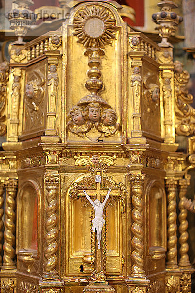 Barockes Retabel in der Kirche Notre-Dame de la Gorge