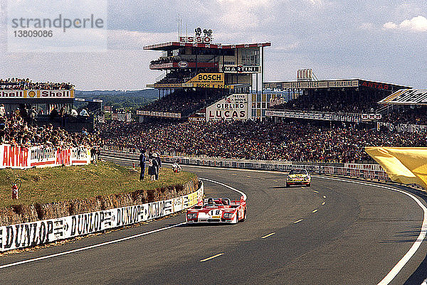 Andrea de Adamich-Nino Vaccarella´s Alfa Romeo T33-TT-3  4. Platz in Le Mans  Frankreich  11. Juni 1972. '