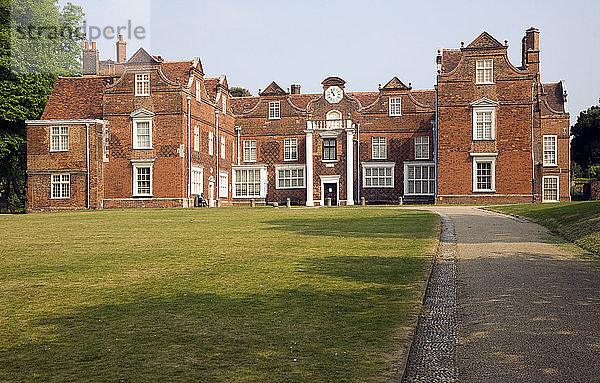 Christchurch Herrenhaus  jetzt ein Museum  Ipswich  Suffolk  England