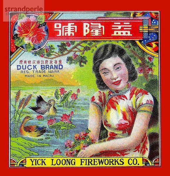 Yick Loong Feuerwerk Co. Duck Brand Firecracker