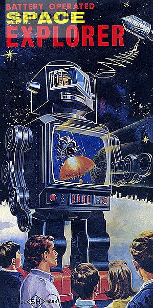 Space Explorer Roboter 1950