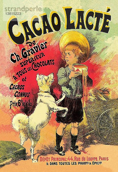Kakao Lacte de Ch. Gravier Superieur 1893
