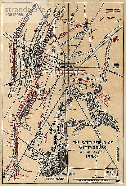 Schlacht von Gettysburg #1 1863