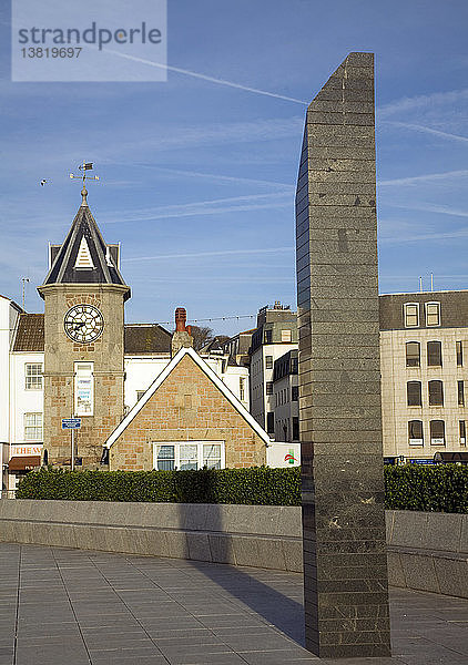 Kriegerdenkmal  St. Peter Port  Guernsey  Kanalinseln  UK