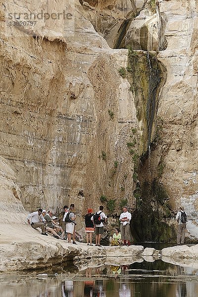 Ein Avdat Canyon  Negev-Wüste  Pilgerreise im Heiligen Land.