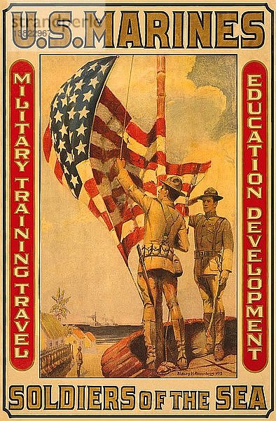 Soldaten der See; Entwicklung der militärischen Reiseausbildung 1913 .