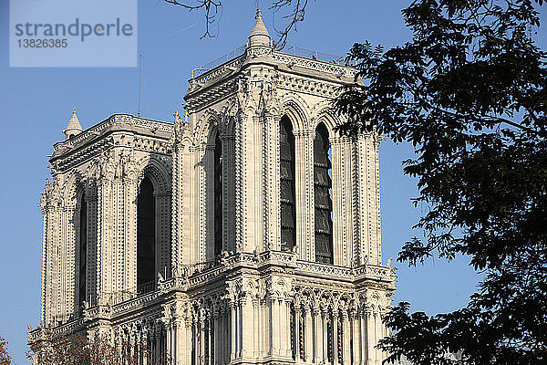 Die Kathedrale Notre-Dame von Paris.