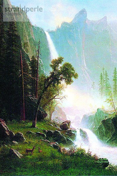 Yosemite-Wasserfälle 1860