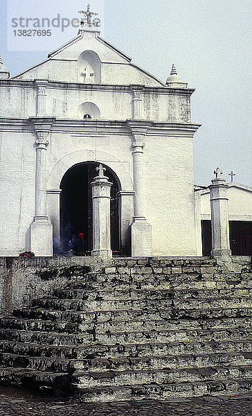 Capilla del Calvario  Chichicastenango  Guatemala  Zentralamerika