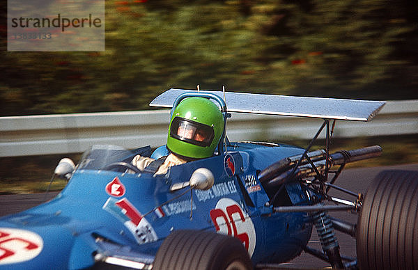 GP Deutschland Klasse F2  Nürburgring  3. August 1969. Henri Pescarolo  Matra MS7  Rennsieger.